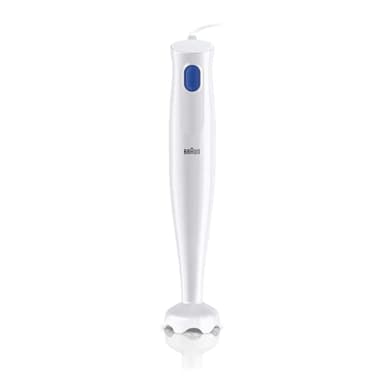 Braun Stabmixer MQ10.000P MultiQuick 1 - Extra Leichter Pürierstab mit EasyTwist System, 450 Watt, Weiß