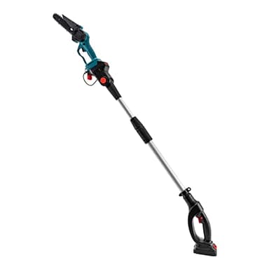 Konfiur Hochentaster Akku, 750W Teleskop Astschere mit Lithium Batterie und Ladegerät, Profi-Astsäge Teleskop, 18 cm Schnittlänge, 11m/s Max. Kettengeschwindigkeit, Automatische Kettenschmierung