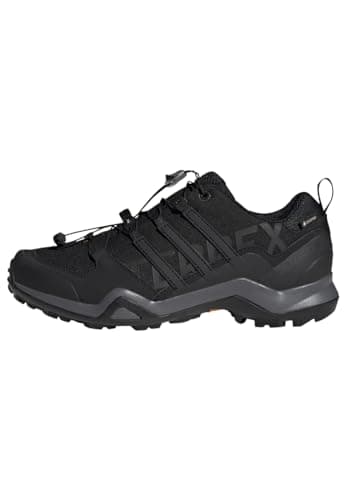 adidas Herren Terrex Swift R2 Gore-TEX Hiking Shoes Wanderschuhe, Core Black/Core Black/Grey Five, 43 1/3 EU