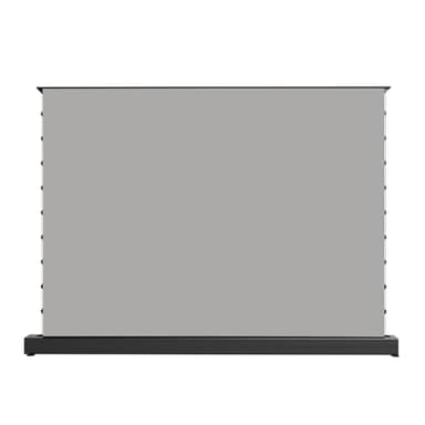 2023 WUPRO Neue Elektrische einziehbare Projektor-Leinwand Weich, Mattgrau, fester Rahmen, Anti-Licht-Projektionsgerät, 4K HD-Smart-TV-Bildschirme, 100 Zoll