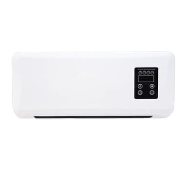 Split-Klimaanlage Mit Heizsystem | Wandmontierte Klimaanlage Ohne Abluftschlauch - Tragbare Wärmepumpe Ohne Luftkanäle Für Badezimmer, Schlafzimmer & Wohnzimmer (Keine Kühlung)
