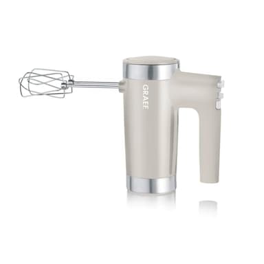 Graef Handmixer HM508 | 600 Watt | 7 Geschwindigkeitsstufen Turbo-Taste