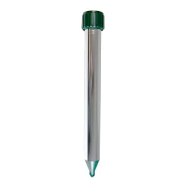 Windhager Wühlmaus- & Maulwurfvertreiber Premium, Wühlmausabwehr, Maulwurfvertreiber, Maulwurfabwehr, Schlagenabwehr, Eidechsenabwehr, Wirkungsbereich ca. 900m², 02135, Silber