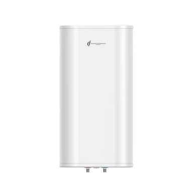 Valorie Sannover elektrischer Warmwasserbereiter, Warmwasserspeicher, Warmwasserboiler, flach, Wandmontage, mehrere Positionen, 80 Liter