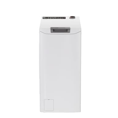 Hoover Toplader Waschmaschine THO286TM5-S 8 kg I Smarte Bedienung mit Wi-Fi und Bluetooth I 1200 U/min Schleuderdrehzahl I Nachlegefunktion