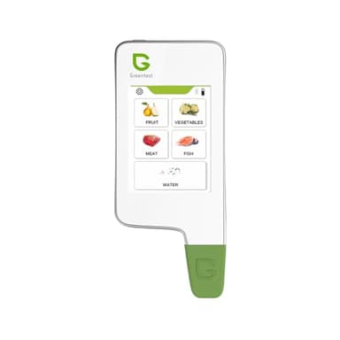 Greentest Eco 6 Geigerzähler Nitrattester Fleisch Fisch TDS Wassertester Strahlenmessgerät Strahlungsmessgerät nitrat tester messgerät geiger counter dosimeter nitratmessgerät (Weiß)