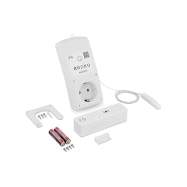 BROKO BL220F v2 Funk-Abluftsicherheitssteuerung Fensterkontaktschalter - DIBt zugelassen inkl. Außenantenne