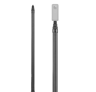 Camnoon 3M Selfie Stick Einstellbare Verlängerungsstange mit 1/4 Zoll Schraube Ersatz für Insta 360 X5/X4/X3/X2/ONE/ONE RS und andere