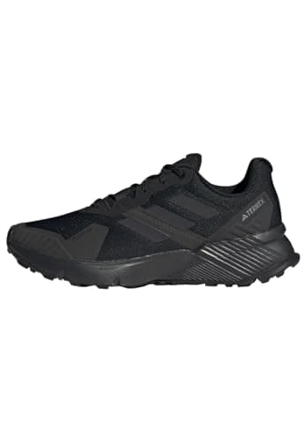 adidas Herren Terrex Soulstride Trail Running Shoes Trailrunning-Schuhe, Core Black/Carbon/Grey Six, 46 2/3 EU