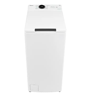 Midea MF100T70B-12A Toplader Waschmaschine 7kg / AquaStop/Starzeitvorwahl/Trommelreinigung/XL Türöffnung/Soft Opener