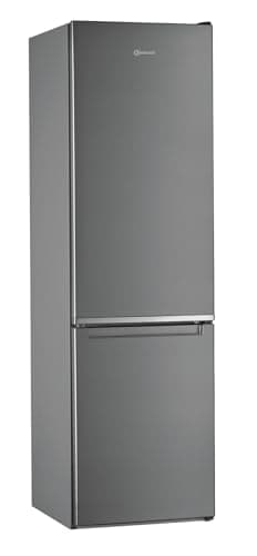 Bauknecht B9M 951S OX Dual Cool Total NoFrost Kühl-/Gefrierkombination / 355 Liter Nutzinhalt / 201,3 cm Höhe/MultiCoolFlow-System/Active-Inverter-Kompressor, Edelstahl Optik