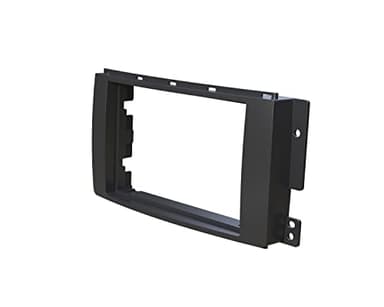 Audioproject A246 - Autoradio Radioblende Doppel DIN 2 DIN kompatibel mit SMART ForTwo 451 ab 2007 - SMART ForFour 454 ab 2004 Cabrio Einbaurahmen schwarz