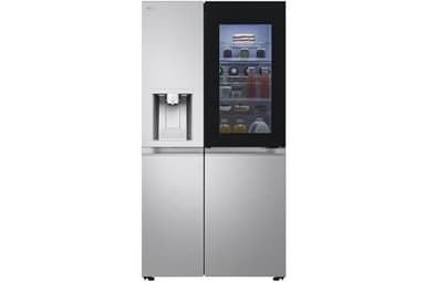 LG GSXE90MBAD Side by Side Kühlschrank mit InstaView, Klasse D, 628 Liter Kapazität, Festwasseranschluss, Metal Sorbet