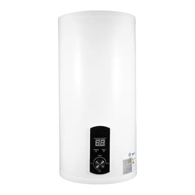KEESUNG 2KW Elektro Warmwasserspeicher Boiler, Wandmontage-Wasserboiler WandhäNgend Durchlauferhitzer Warmwasserboiler Elektrospeicher Hängespeicher Weiß Elektroboile (80L)
