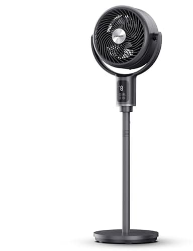Pelonis Turmventilator mit Fernbedienung, 20dB Leiser Standventilator, 9 Stufen & 9H Timer, Höhenverstellbar, 135° and 100° Oszillation, Energiesparender für Schlafzimmer, Wohnzimmer