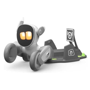 Loona KEYI Premium Haustier-Roboter mit Ladestation (Smarte AI ChatGPT-4o, Stimmen- & Gestensteuerung, Echtzeit-Interaktion, Heimüberwachung)