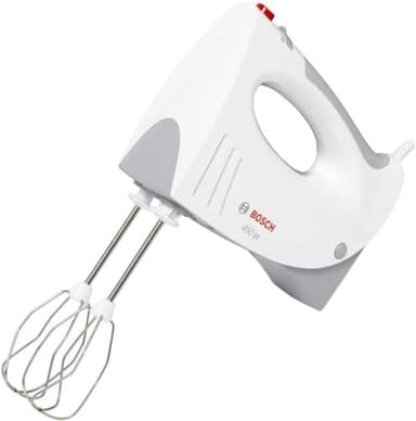 Bosch Hausgeräte MFQ3540 Handrührer, Grau, Weiß, 7,7 cm l x 20,1 cm w x 14,1 cm h