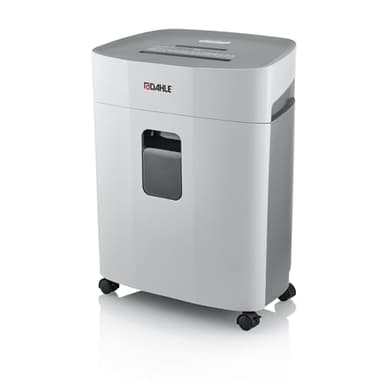 Dahle PaperSAFE PS 260 Aktenvernichter (12 Blatt, Sicherheitsstufe P4, Partikelschnitt, öl- und wartungsfrei, 25 Liter) grau