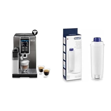 De'Longhi Dinamica Plus ECAM 372.95.TB Kaffeevollautomat mit LatteCrema Milchsystem und App-Steuerung inkl. Original Wasserfilter DLSC002 Zubehör Kaffeevollautomaten mit Wasserfilter