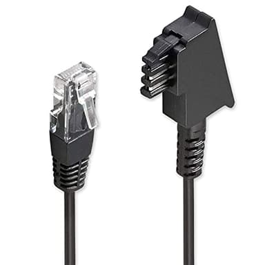 PerfectHD TAE Kabel - DSL ADSL VDSL Kabel - Anschlusskabel für FritzBox - TAE Anschlusskabel - Router - 15 Meter lang - 4 Verschiedene Längen