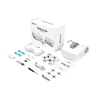 BETAFPV Cetus Lite FPV-Drohnen-Kit für Kinder, mit Höhenhalte-Selbstschutz, 2 Geschwindigkeitsmodi, Unterstützt Simulator Ready-to-Fly-Kit für FPV-Anfänger, um mit dem Indoor-Fliegen zu Beginnen