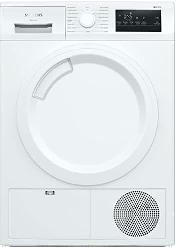 Siemens WT43HV03 Wärmepumpentrockner für 7 kg Wäsche, iQ300, 212 kWh pro Jahr, autoDry, Outdoor-Programm, Weiß