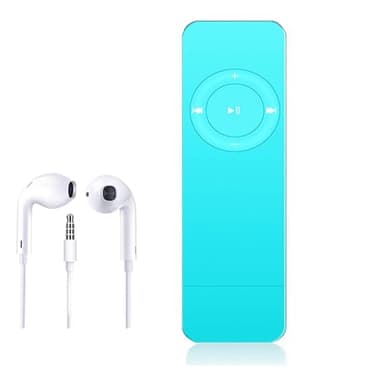 MP3-Player, 8-GB-Musikplayer, eingebauter Lautsprecher, ultraflacher Musikplayer, tragbarer verlustfreier HiFi-Sound, Unterstützung von bis zu 128 GB