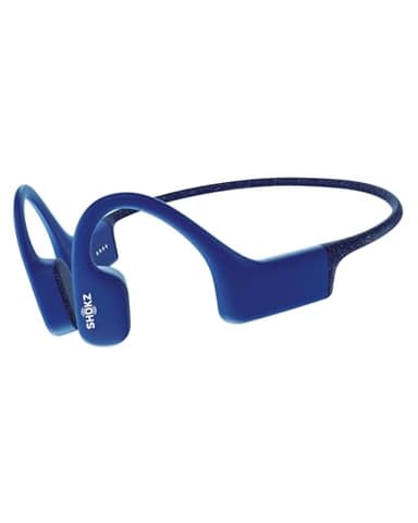 SHOKZ OpenSwim Sport Kopfhörer, Open-Ear Knochenschall Kopfhörer, IP68 Wasserdichter Schwimmen-MP3-Player (ohne Bluetooth), 4 GB Speicher, 8 Std Spielzeit, zum Schwimmen, Laufen, mit Nasenclip