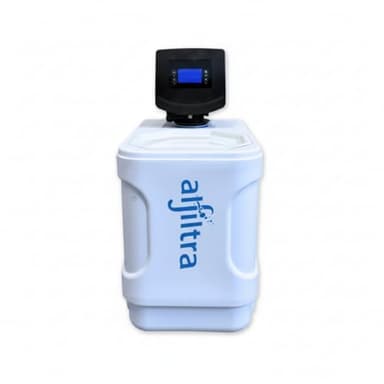 ALFILTRA Wasserenthärtungsanlage - Pura 24 - Kompakte Entkalkungsanlage für weiches Wasser, Salzsparend, einfache Installation, automatisch, für 1 bis 3 Personen - Deutsche Qualitätsmarke