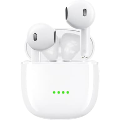 Bluetooth Kopfhörer, In Ear Kopfhörer Kabellos Bluetooth 5.4 mit 4 Mic, ENC Lärmreduzierung, Touch Control, 48H Spielzeit Hi-Fi Stereo Ohrhörer für iPhone/Android, IPX8 Wasserdicht Wireless Earbuds