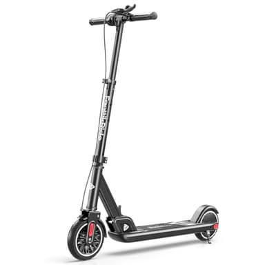 FanttikRide T9 Elektroroller für Kinder, 1,3-1,7 m, 12/16/20 km/h, LED Digitalanzeige Akkuanzeige, höhenverstellbar und faltbar, Elektroroller für Kinder und Teenager, bis zu 40 Minuten, Schwarz