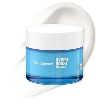 Neutrogena Hydro Boost Aqua Gel, feuchtigkeitsspendende Gesichtscreme mit Hyaluronsäure, Aminosäuren und Elektrolyten, schnell einziehende Feuchtigkeitscreme für normale und Mischhaut 50 ml