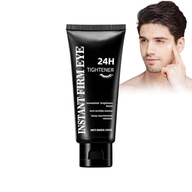 Augencreme gegen Falten und Augenringe mit Sofort-Effekt - Anti-Falten Creme für straffe Augenpartie, ideal für Männer gegen Augenringe zur Gesichtspflege, gegen A-ugenringe für intensive Augenpflege