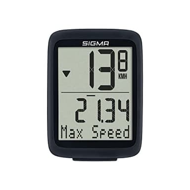 Sigma BC 10.0 WL | kabelloser Fahrradcomputer mit 10 Funktionen |Bike Computer für höchste Ansprüche | leicht bedienbar mit großen Tasten & Einer übersichtlichen Darstellung