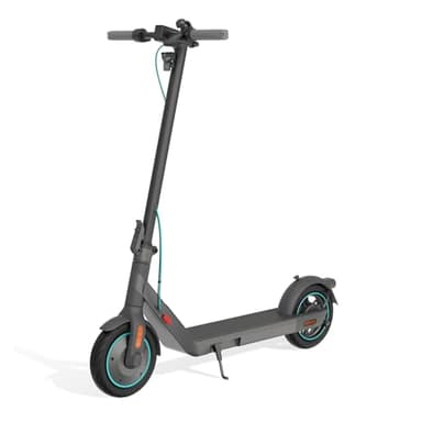 Odys Alpha X5 Faltbarer E-Scooter mit Straßenzulassung & Appanbindung (max 20 km/h, bis zu 50km Reichweite & bis max 119kg Gesamtgewicht, 10" Luftreifen, duales Bremssystem, LED-Farbdisplay, schwarz)
