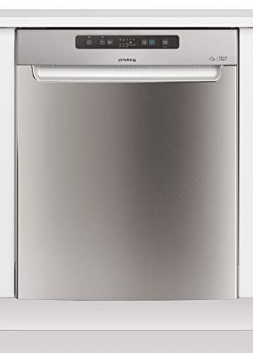 Privileg RUC 2C24 A X Unterbau-Geschirrspüler 60 cm / 14 Maßgedecke/Fast&Clean 28’ / Auto Door/Push&Go/Intensivprogramm/Startzeitvorwahl/Vollwasserschutz, Edelstahl