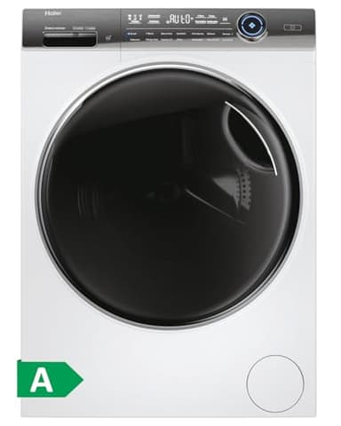 Haier Smarte Frontlader Waschmaschine 9kg I I-PRO SERIE 7 PLUS HW90-BD14979EU1 I Washing Machine mit A-Effizienz, 1.400 U/Min. & leisem Direktantrieb I App, Selbstreinigungssystem & Vollwasserschutz