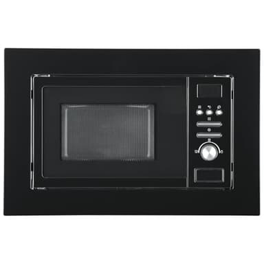 Techomey 2in1 Einbau Mikrowelle mit Grill, 20L Kapazität Mikrowelle Einbau, 8 Automatische Menüs, Auftaufunktion, Grillrost und Drehbares Tablett (32 cm), Mikrowelle 800W, Grill 1000W