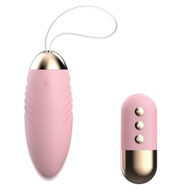 Oziral Fernbedienungsvibrator mit Wärme, G-Punkt- und Klitorisstimulation, Sexball mit Fernbedienung, Sexspielzeug für Paare und Frauen, wiederaufladbares Vibro-Ei, Pink