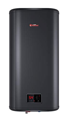 Thermex ID 80 V Shadow Smart Warmwasserspeicher 80 Liter Smart Warmwasserspeicher, vertikale Wandmontage, schwarz