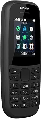 Nokia 105 Dual-SIM (2019) schwarz entsperrt