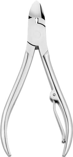 ZWILLING Nagelzange (Scharfe Schneiden für Feste Nägel, Ergonomisches Design, Hypoallergen, Präziser Schnitt), Poliert, Silber, 110 mm