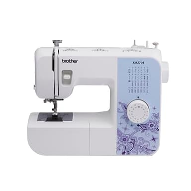 Brother XM2701S Nähmaschine mit 27 Nähprogramme, Freiarm, Elektrische Nähmaschinen, Jeans Nähen, Automatischer Einfädler