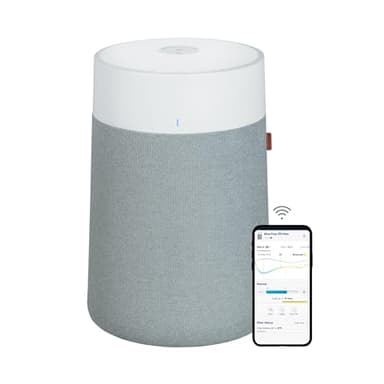 BLUEAIR Blue Pure 3350i Max Luftreiniger für Räume bis 86 m² – Smart, leise, mit HEPASilent-Technologie – entfernt Allergene, Tierhaare, Rauch, Staub und Schimmel – ideal für Zuhause & Haustiere