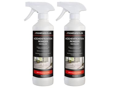 moebelplus Küchenfronten-Reiniger Hochglanz - 2er Set