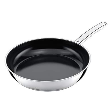 WMF Durado Bratpfanne 32 cm Induktion, Cromargan Edelstahl beschichtet, Pfanne groß, Keramikbeschichtung, backofenfest