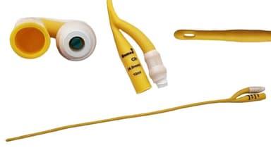 Latex Ballonkatheter CH 20 Katheter 10 Stück Blasenkatheter f. Urinbeutel Tiga-Med Klinikqualität