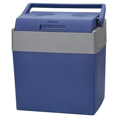 Bomann® Kühlbox Auto | Robustes Gehäuse | elektrische Kühlbox 12v 230v | Camping Kühlschrank 28L | Auto Kühlbox | Auto Kühlschrank KB 6012.1 CB blau