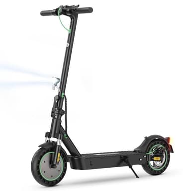E Scooter mit Straßenzulassung, E Roller 42V/10Ah Batterie MAX 40KM Reichweite, 10 Zoll Faltbarer E-Scooter mit USB Ladefunktion, Haltbarkeit Electric Scooter Erwachsene für Pendler