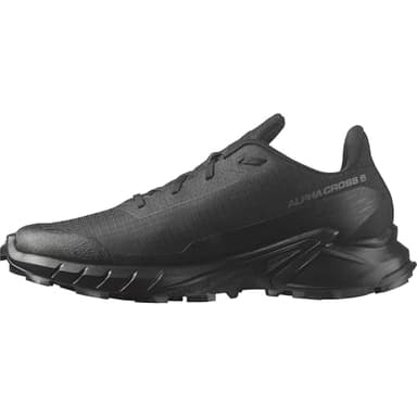 Salomon Alphacross 5 Herren Trail-Laufschuhe, Starker Grip, Anhaltender Komfort, Vielseitige Performance, Black, 44